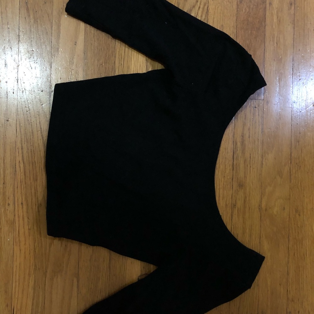 Urban Outfitters black crop top